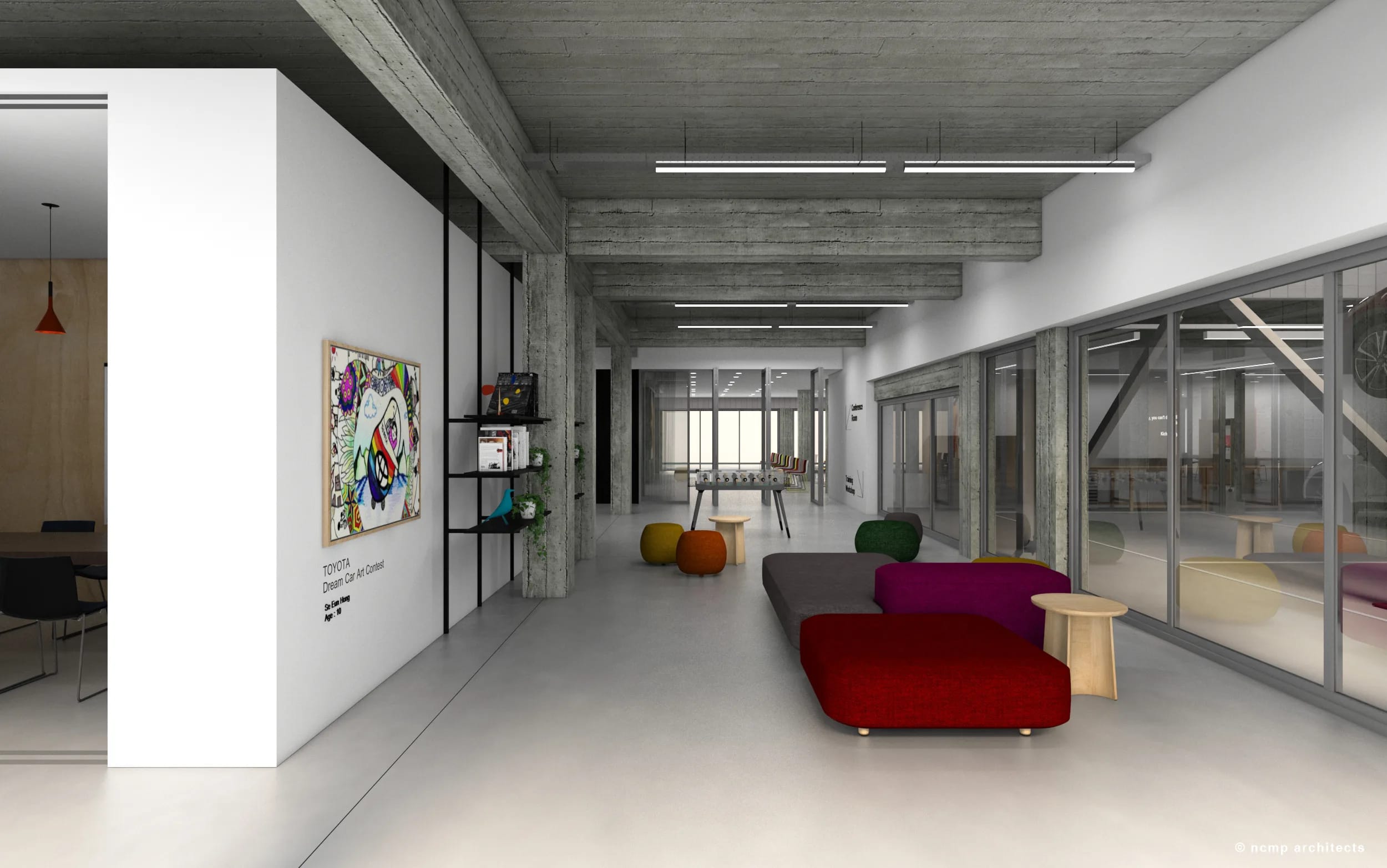 TOYOTA_Training Center_lounge