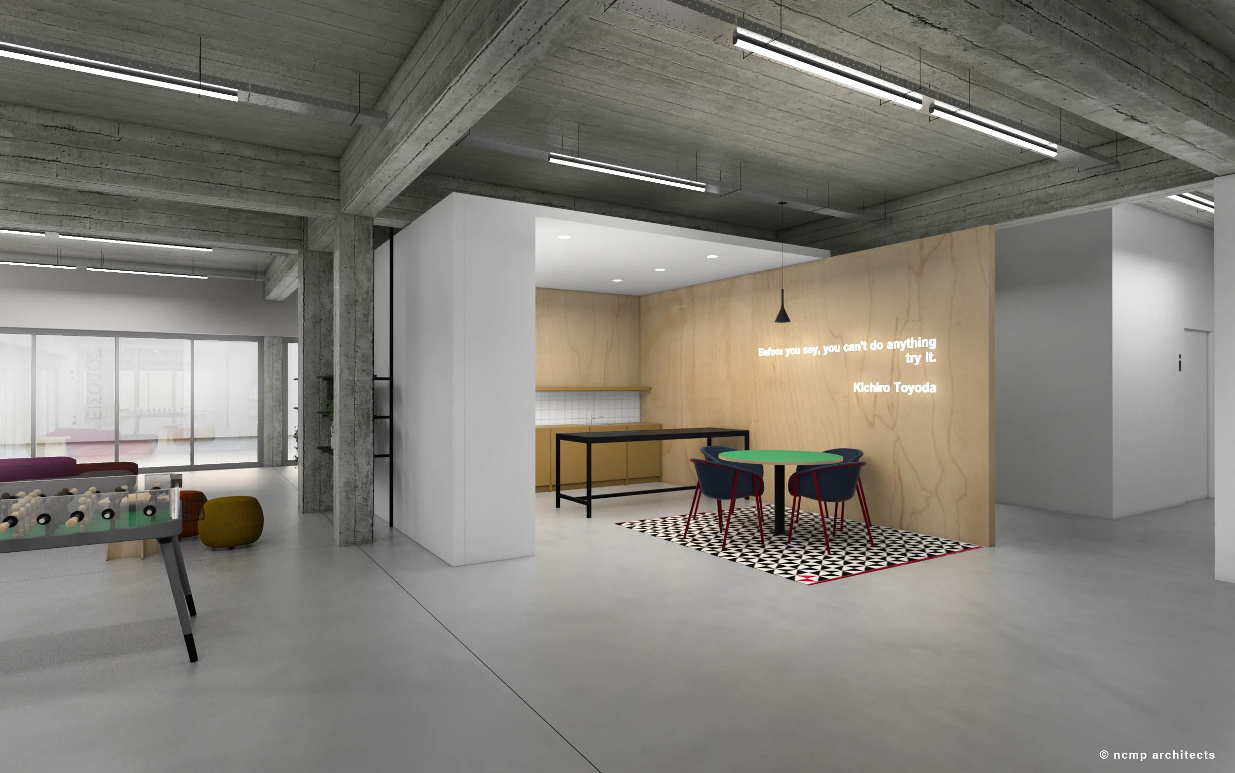 TOYOTA_Training Center_kitchenette