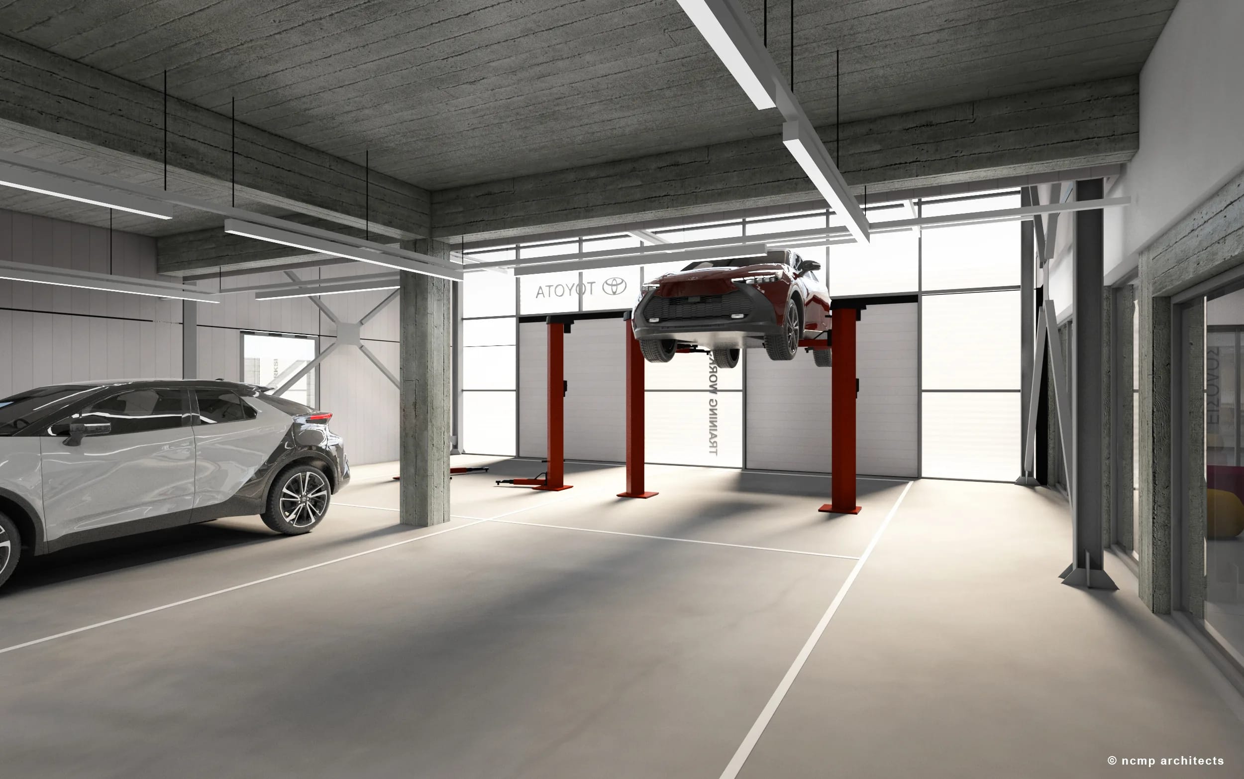 TOYOTA_Training Center_workshop