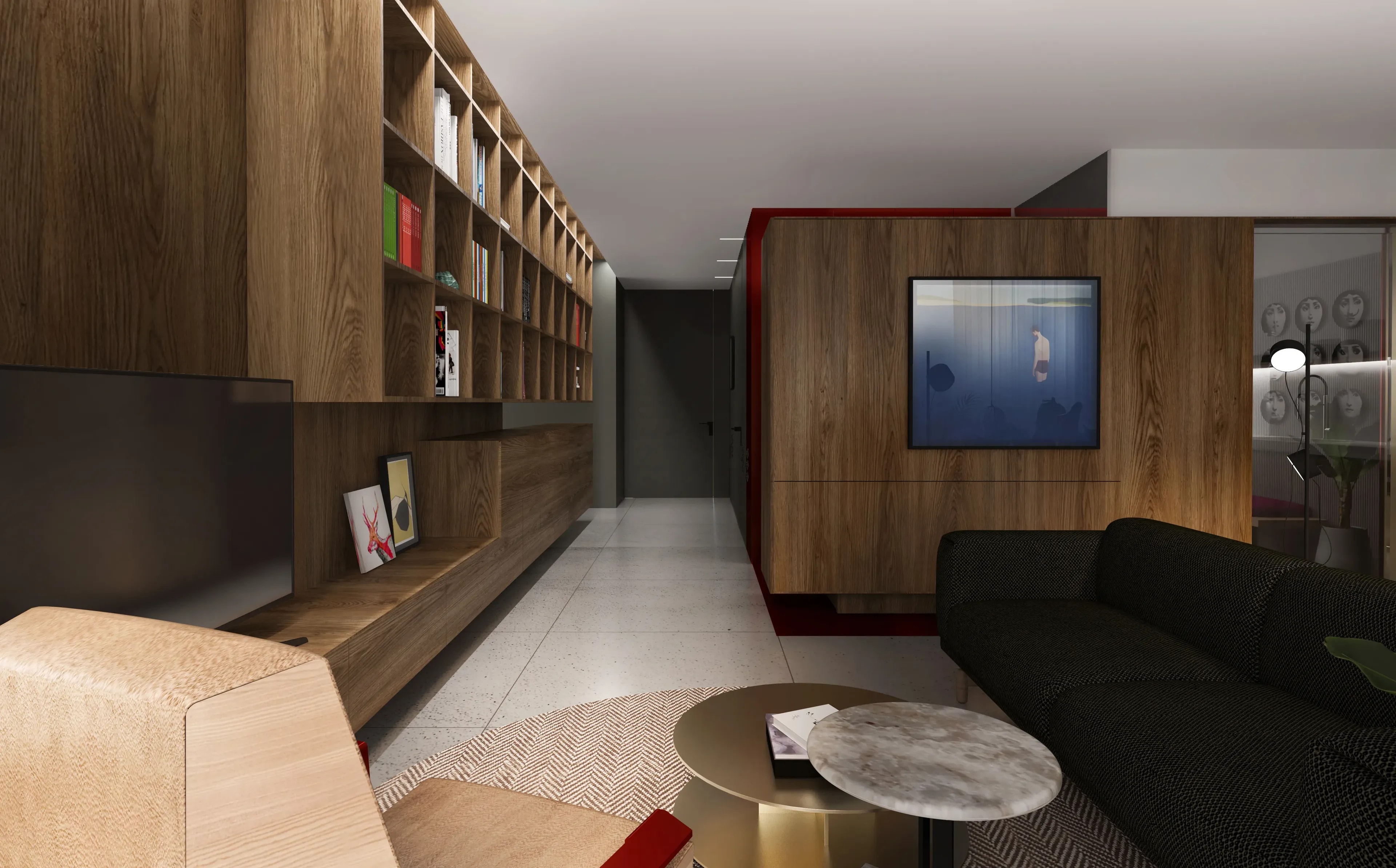 PANGRATI_APARTMENT_entrance - livingroom
